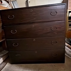 レトロ　アンティーク　昭和　タンス　古民家の画像