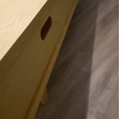 【美品】天然木ローボード/テレビ台の画像