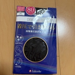 福助 着圧タイツ M〜L 80デニール 4枚組の画像