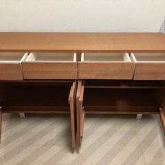 （廃盤・美品・引取り）unico STRADA キャビネット　W1600の画像