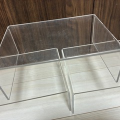 無印良品　アクリル仕切り棚　　小の画像