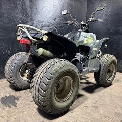 ★支払い総額3.0万円★関東圏内即日配送可能！E-TON VIPER ST.50 不動レストアベース！フルサイズATV！パーツクリーナーにて初爆確認済み！の画像