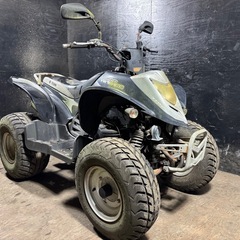 ★支払い総額3.0万円★関東圏内即日配送可能！E-TON VIPER ST.50 不動レストアベース！フルサイズATV！パーツクリーナーにて初爆確認済み！の画像