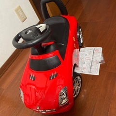 子供乗り物メルセデスベンツ赤の画像