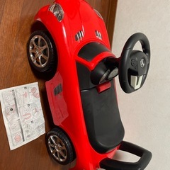 子供乗り物メルセデスベンツ赤の画像