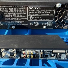 SONY 40型 BRAVIA & Blu-ray HDDレコーダーの画像