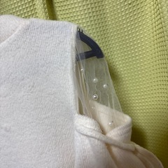 肩チュールニットの画像