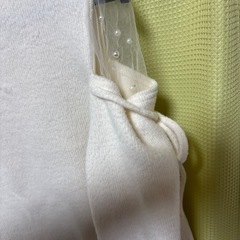 肩チュールニットの画像