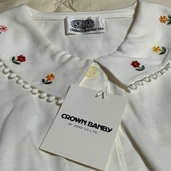 CROWN BANBY クラウンバンビ　ブラウス　120cm 子供服の画像