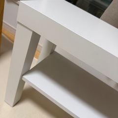 IKEA LACK ベンチ　棚の画像