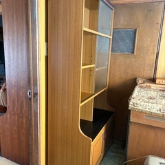 昭和レトロ　アンティーク　本棚　書棚　の画像