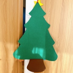 フェルトクリスマスツリーの画像