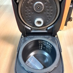 三菱本炭釜炊飯器 
３合炊きの画像