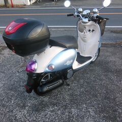YAMAHA　VINOモルフェ 4ストFI 籠 BOX付 セル始動 低燃費 プラグ フィルタ　OIL交換他 納車整備点検済み すぐ乗り出せます 買い物他便利車輛 直接引き渡し　配送手配可の画像