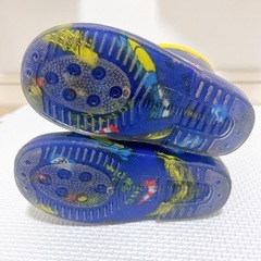 のりもの　男の子　長靴　14cmの画像