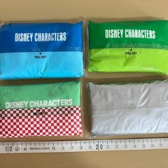 ディズニーキャラクター ポケットティッシュ 4種セット ミッキー ドナルド プーさんの画像
