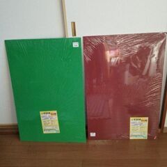 デコパネ　A1サイズ４枚セット(グリーン、茶・ ベージュ2枚)  の画像