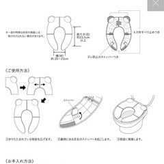 スリーコインズ　トイトレ便座の画像