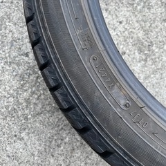 ダンロップ 225/45R18 4本セット　DUNLUP WINTER MAXX 02 スタッドレスタイヤ ウインターマックス WM02 21年製造の画像