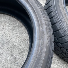 ダンロップ 225/45R18 4本セット　DUNLUP WINTER MAXX 02 スタッドレスタイヤ ウインターマックス WM02 21年製造の画像