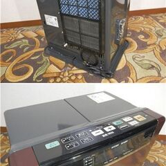 リモコン付【整備済み・動作良好】コロナ　石油ファンヒータ⑥の画像