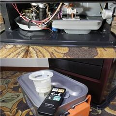 リモコン付【整備済み・動作良好】コロナ　石油ファンヒータ⑥の画像