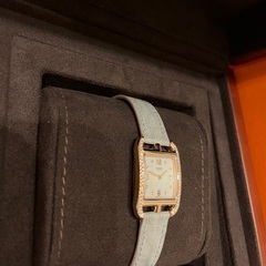 エルメス　ケープコッド　ゴールドダイヤ　シェル文字盤の画像