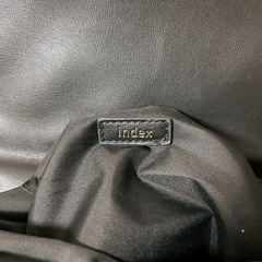 Index 黒のバック　ショルダーバッグの画像