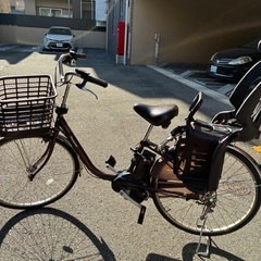 2023年購入Panasonic電動アシスト自転車 ビビDX 26インチ の画像