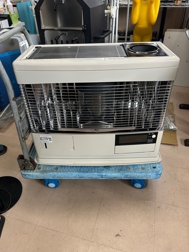 美原店　極美品　分解掃除済み　サンポット 煙突式床暖付き石油ストーブ UFH-7732UKC  木造20畳 鉄筋32畳  床暖 灯油 