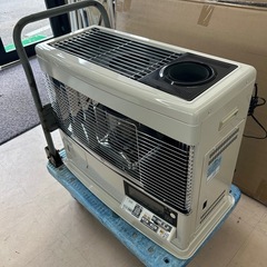 美原店　極美品　分解掃除済み　サンポット 煙突式床暖付き石油ストーブ UFH-7732UKC  木造20畳 鉄筋32畳  床暖 灯油 暖房 の画像