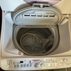 SHARP 縦型洗濯乾燥機 5.0kg ION COATの画像