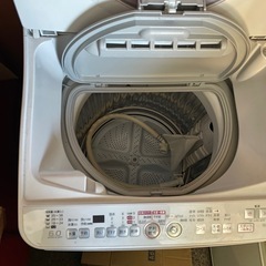 SHARP 縦型洗濯乾燥機 5.0kg ION COATの画像