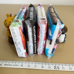 ポケモン ワンピース ポケットティッシュ 4個セット まとめ売りの画像