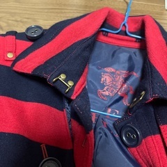 バーバリーブルーレーベル　コート　サイズ３８の画像