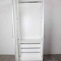 『MK』エムケーマエダ CAN キャン ワードローブ  クローゼット 洋服タンス 衣装箪笥 ハンガーラック 箪笥 定価約19万 CAN-213 RWwar1の画像