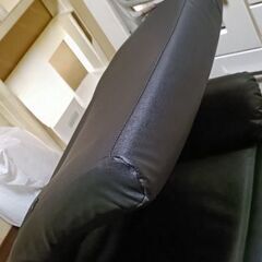 合皮　座椅子　リクライニングの画像