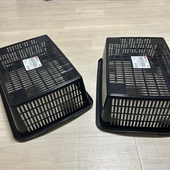 新品　収納ケース2つの画像