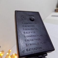 ※引き取り先決定済み※イルミネーション　雪結晶　スノーフレーク　８パターン点灯　防水仕様　巾８３cm　高さ７９cm　点灯確認済み　【非対面取引です】の画像