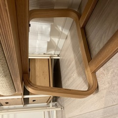 リビングでもダイニングでもつかえるベンチ　オーク材 の画像