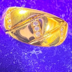 石付き リングの画像