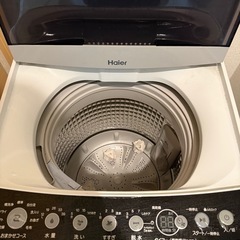 ハイアール　洗濯機の画像