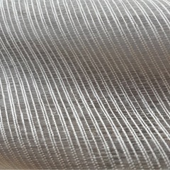 ホワイトストライプレースカーテン高さ約186cm×横約135cm 2点セットの画像