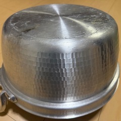 アルミ円付鍋　アルミ料理鍋の画像