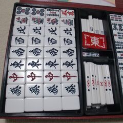 1度使用した麻雀パイ 美品の画像