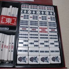 1度使用した麻雀パイ 美品の画像