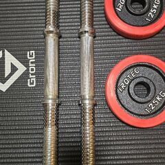 IROTEC ラバーダンベル の画像