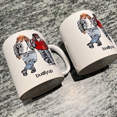 交渉中！ミニチュアダックスフンドのマグカップ2個の画像