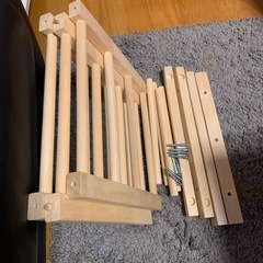 IKEA 無垢材ワインラック9本用の画像