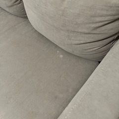 【値引き可能】3人掛けL字型ソファの画像